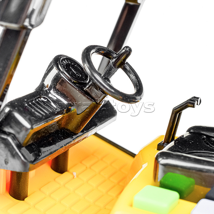 Машина "Погрузчик" с ящиками и поддоном 1:16 (свет, звук) в коробке