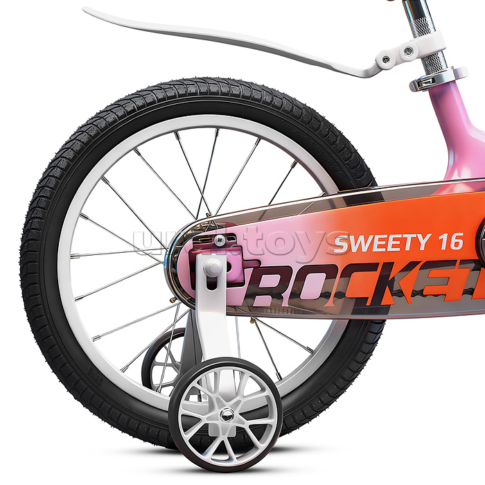 Велосипед 16" Rocket Sweety, цвет розовый