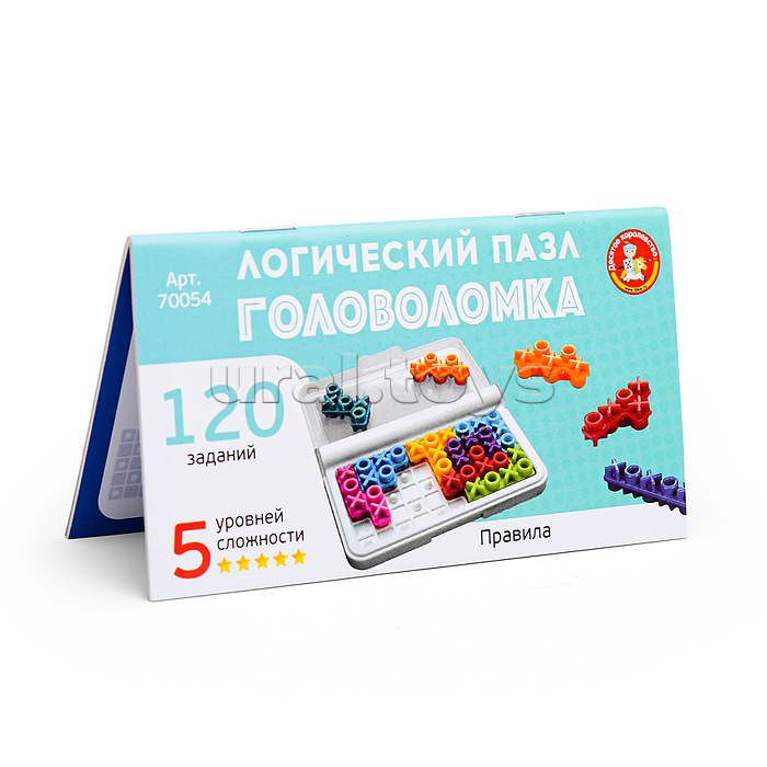 Игра головоломка "Логический пазл" Крестики-нолики Учись играя Игра головоломка "Логический пазл" Крестики-нолики Учись играя