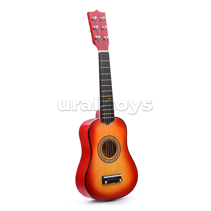 Гитара деревянная, 6 струн "Играй, Музыкант"