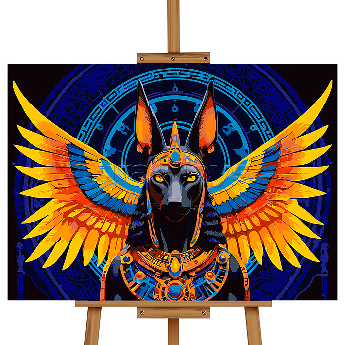 Картина по номерам "Анубис" 50*40 см