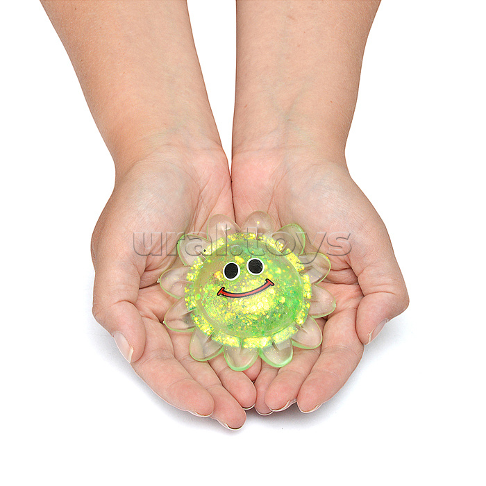 Игрушка -антистресс "Блестящая ромашка"