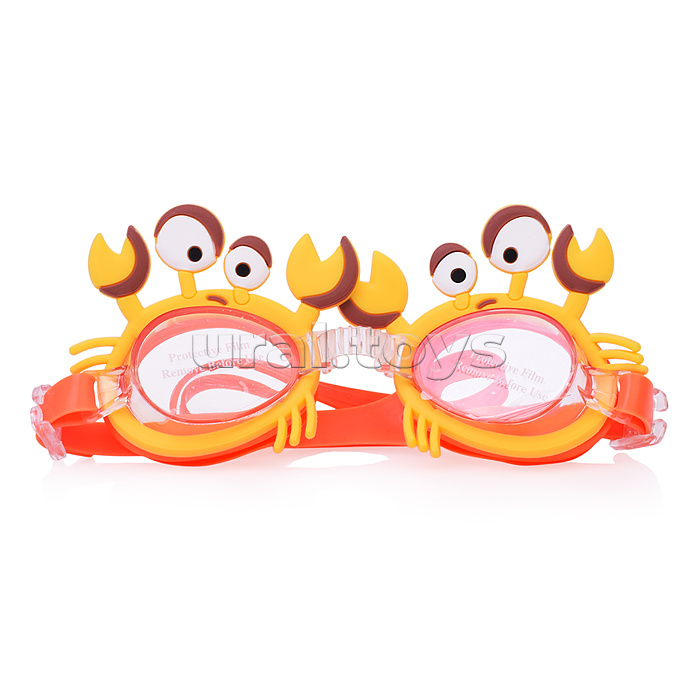 Очки для плавания "Животные" в пакете