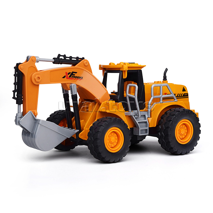 Машина  на Р/У, 27 MHz "Ковшевик" в коробке