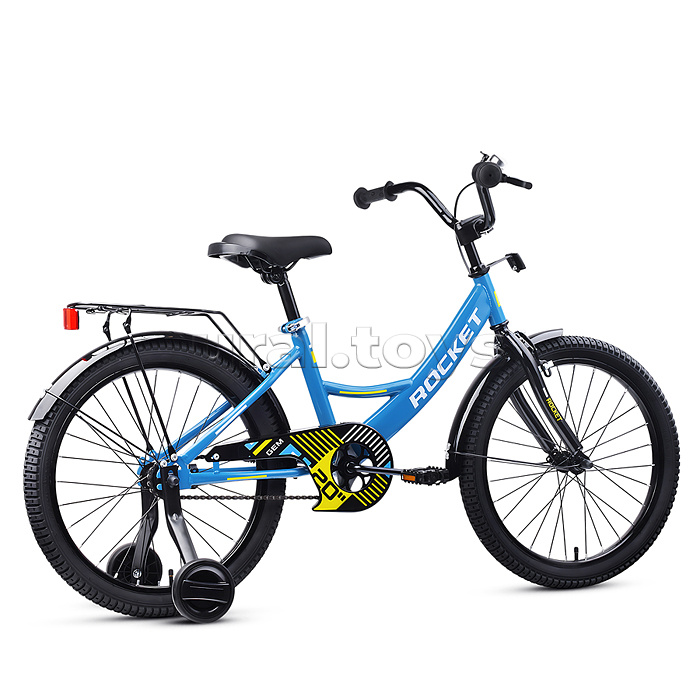 Велосипед 20" Rocket Gem, цвет голубой