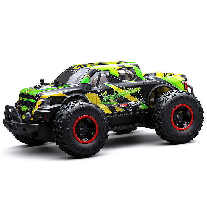 Машина "Горный" р/у, 27 MHz. (свет,звук) в коробке