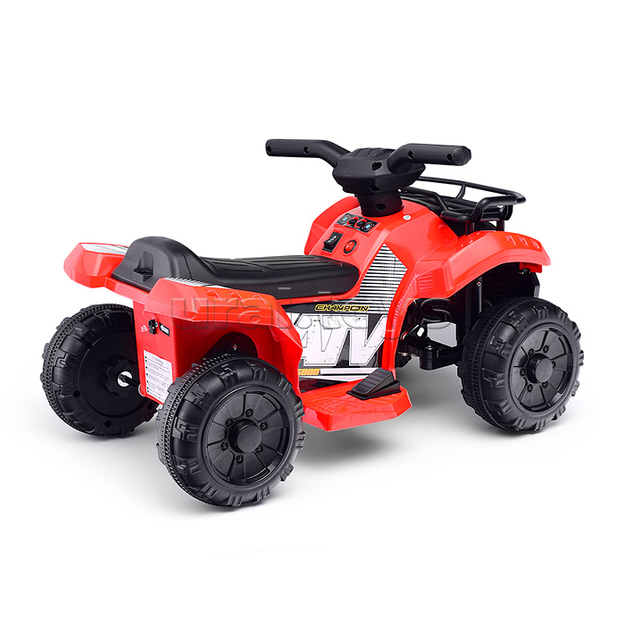 Квадроцикл "Драйв" на аккумуляторе, в коробке (красный)