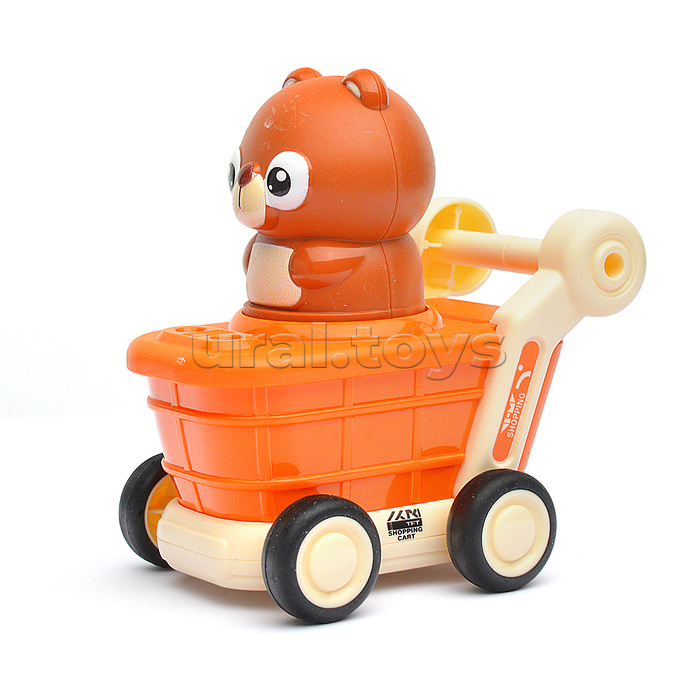 Машина "Веселый зоопарк" в коробке