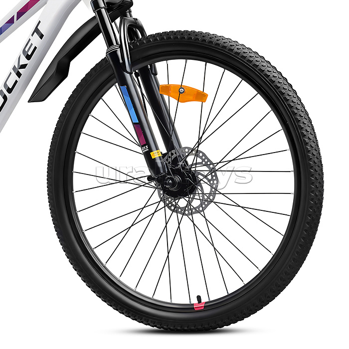 Велосипед 27,5" Rocket Vela alloy Pro 2.0, цвет белый, размер 17"