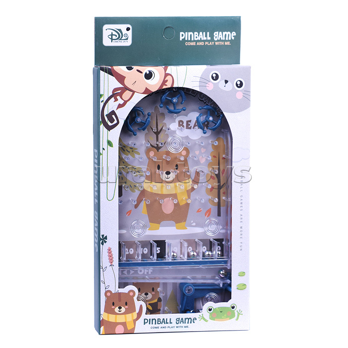 Настольная игра "Пинбол-Мишка в лесу" в коробке