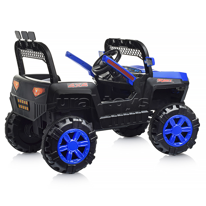 Детский электроквадроцикл ROCKET, 2 мотора по 20 Вт, синий