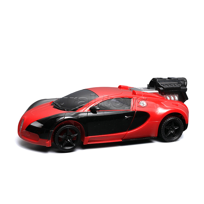 Машина "Машина-робот 2" р/у, 27 MHz, со спреем, с акккум., в коробке