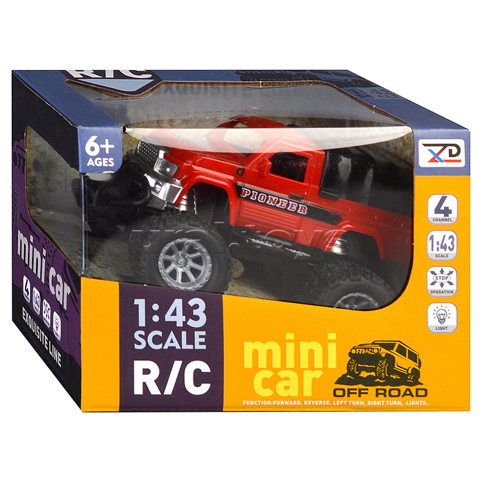 Машина "Джип" р/у, 27 MHz, в коробке