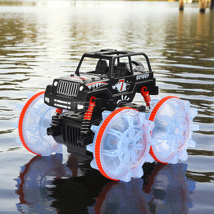 Машина "Джип-амфибия" р/у, 27 MHz, в коробке