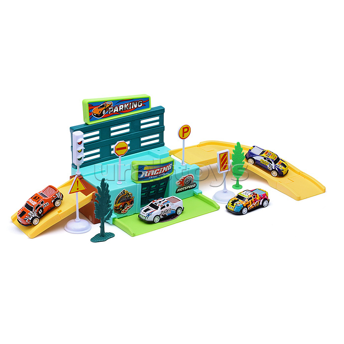 Парковка "Parking playset-2" в коробке