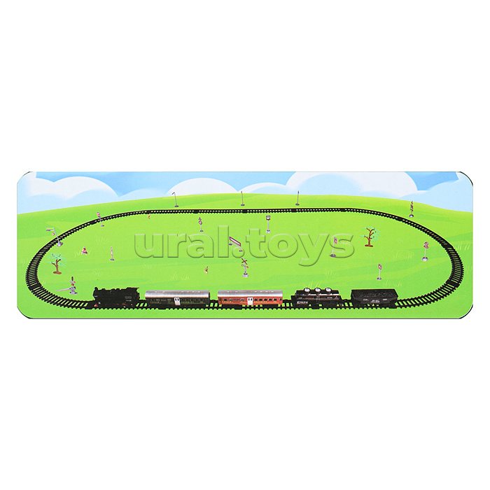 Железная дорога "Train tracks" в коробке Железная дорога "Train tracks" в коробке