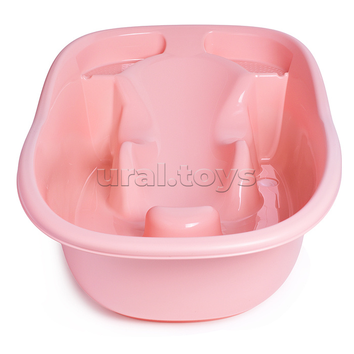 Ванна детская со сливом, 910х515х246мм, 38л (Светло-розовый)