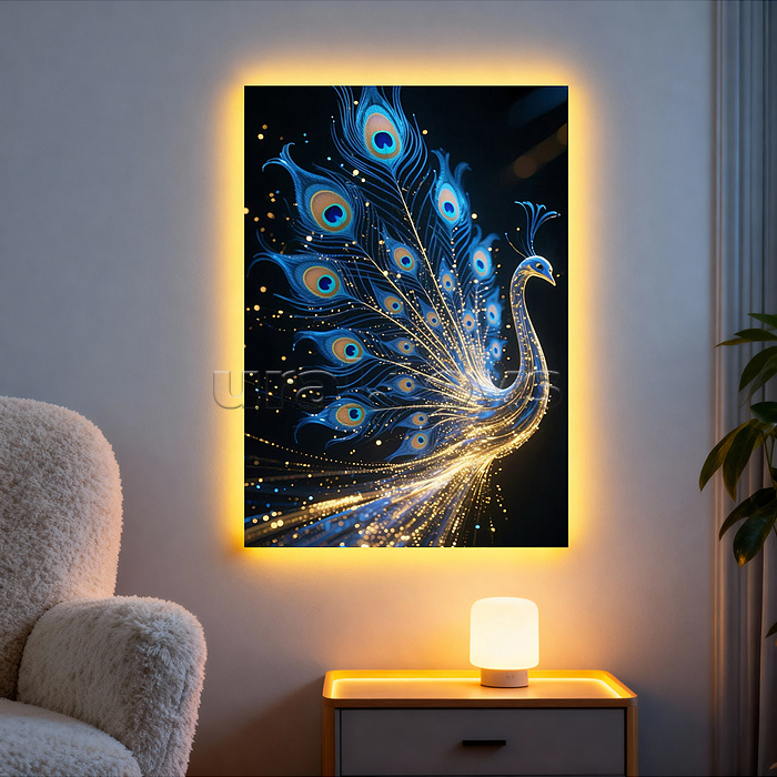 Мозаика алмазная "Жар птица" 30*20 см.