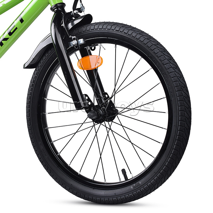 Велосипед 18" Rocket First, цвет зеленый