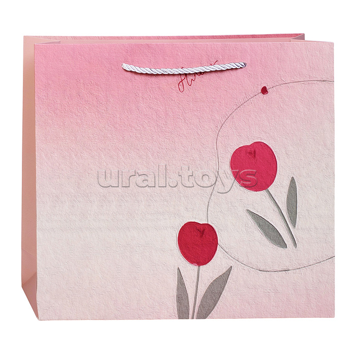 Пакет подарочный "Радужный сюрприз" 31*25*8см.