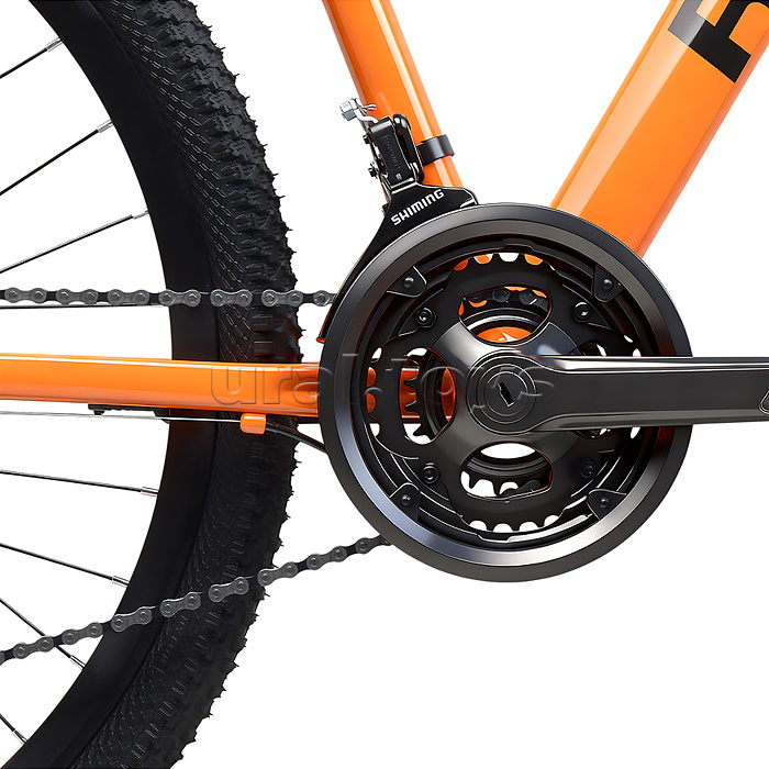 Велосипед 27,5" Rocket Rower, цвет оранжевый, размер 18"