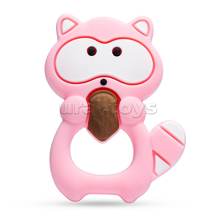 Игрушка -грызунок "Енот с орехом"