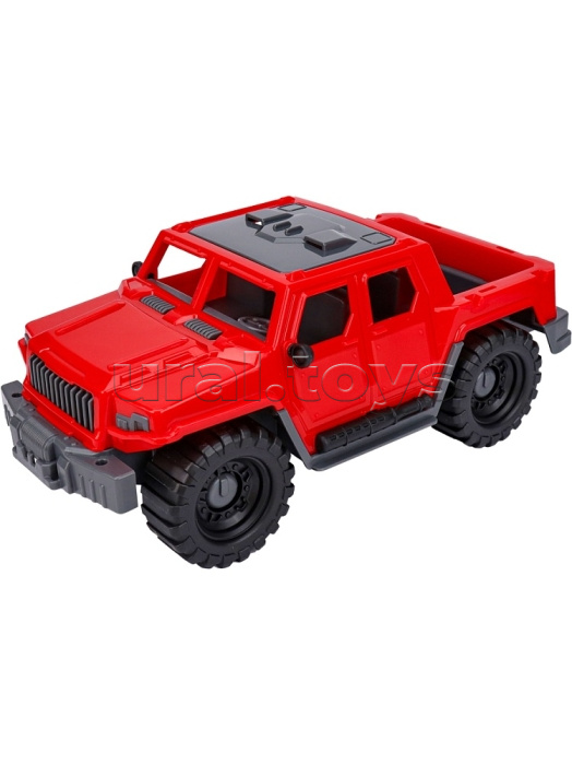 Джип "Альфа" Городской (без тента, красный)