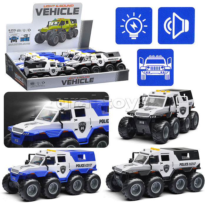 Машина "Супер джип" в коробке