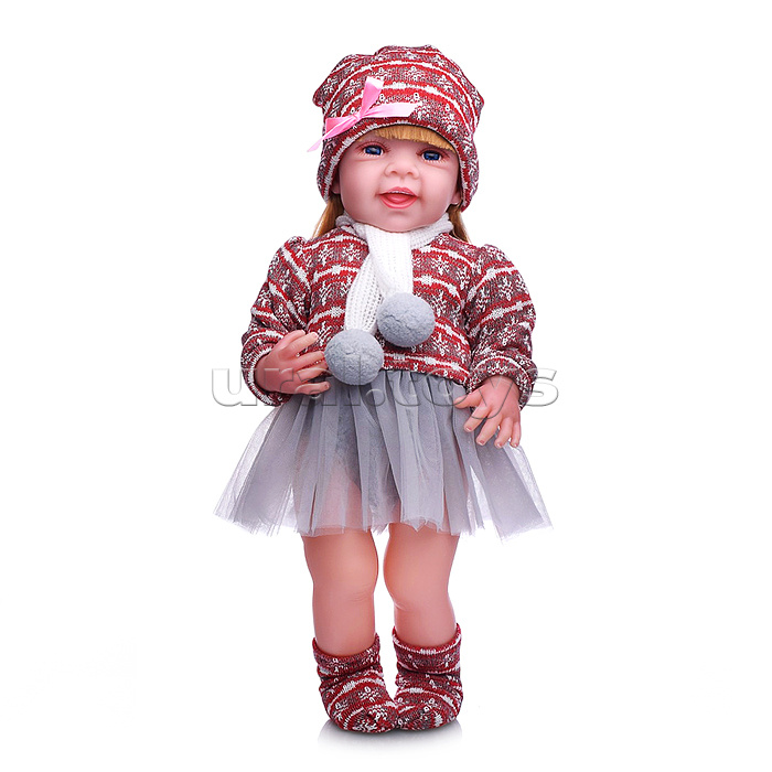 Кукла "Кира" (со звуком) с акссесуарами, в коробке
