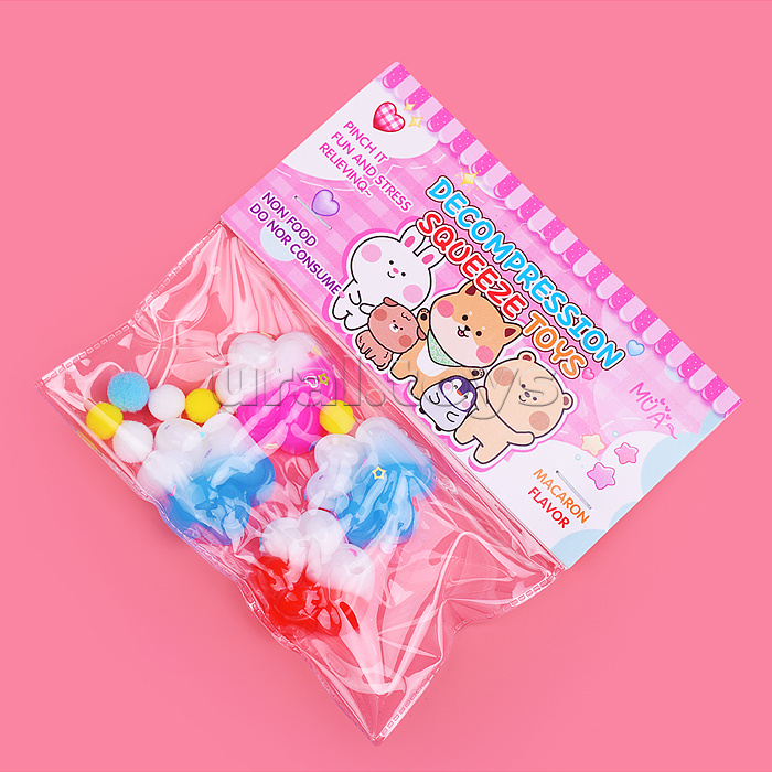 Игрушка -антистресс "Цветная лапка"