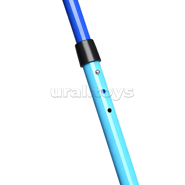 Велосипед трехколесный Rocket 138-BL, колеса EVA 10"/8", цвет синий/зеленый