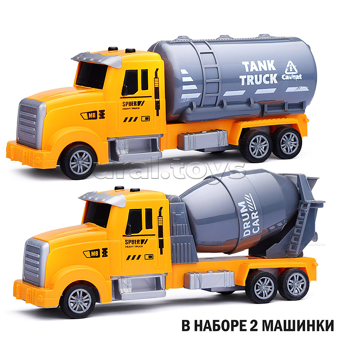 Набор машин "Дорожная фура" в пакете