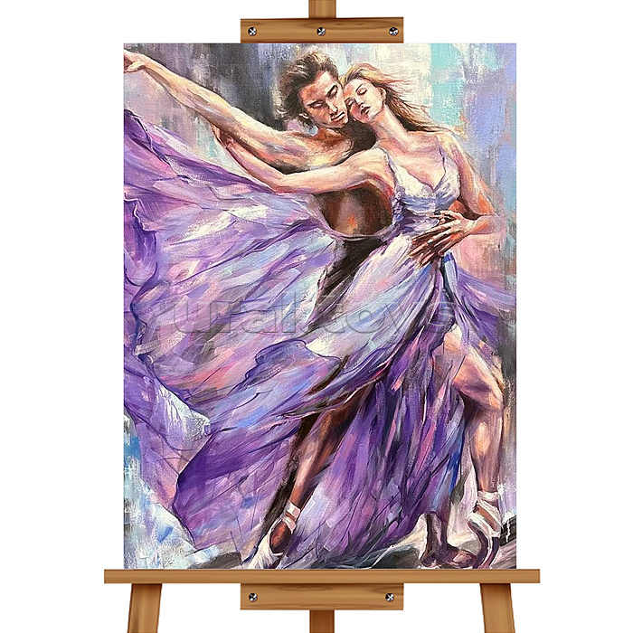 Набор для рисования "Картина по номерам 40*50 см. Страстный танец"