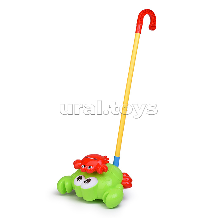 Каталка 0503 "Мама с крабиком" в пакете