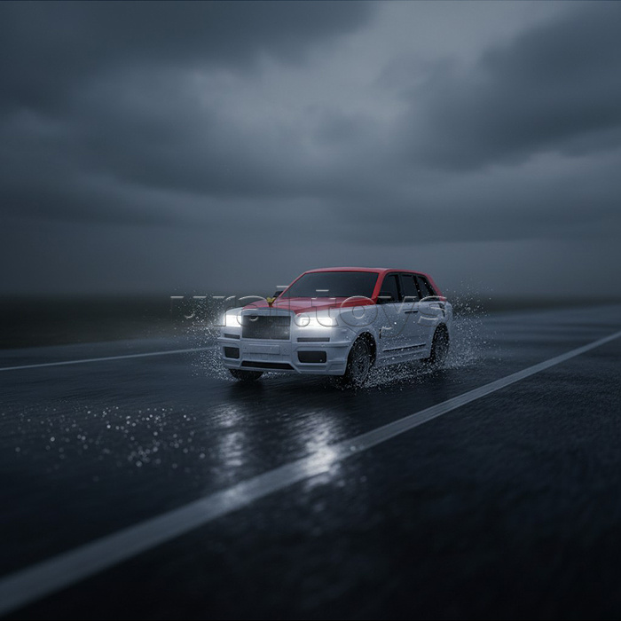 Машина "Покоритель" р/у, 27 MHz, с аккум., в коробке