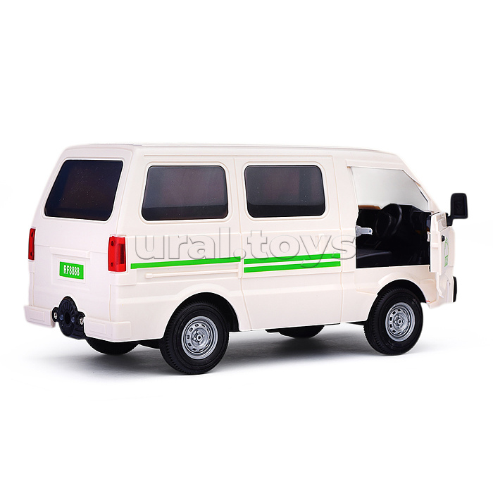 Машина "Микровэн" 1:16,  свет, звук, в коробке