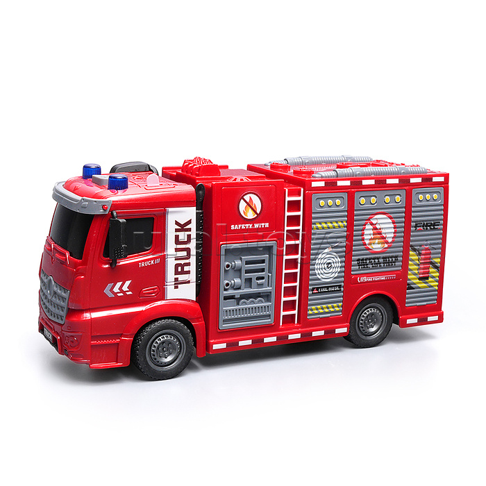 Машина "Пожарная" на батарейках, в коробке
