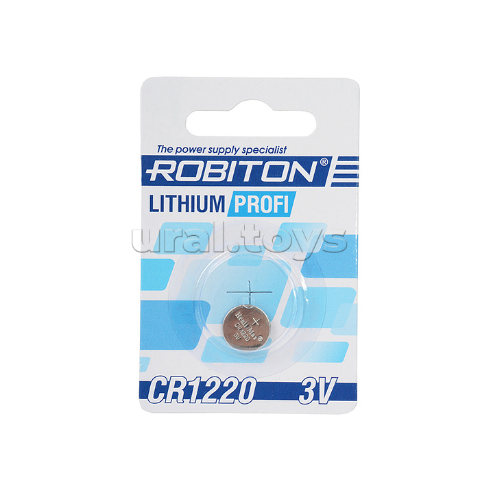 Элемент питания ROBITON PROFI R-CR1220-BL1 Элемент питания ROBITON PROFI R-CR1220-BL1