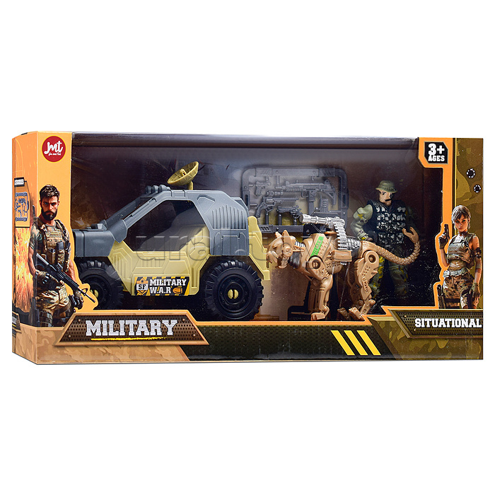 Набор армия  F33-1 "Строевой расчет" в коробке