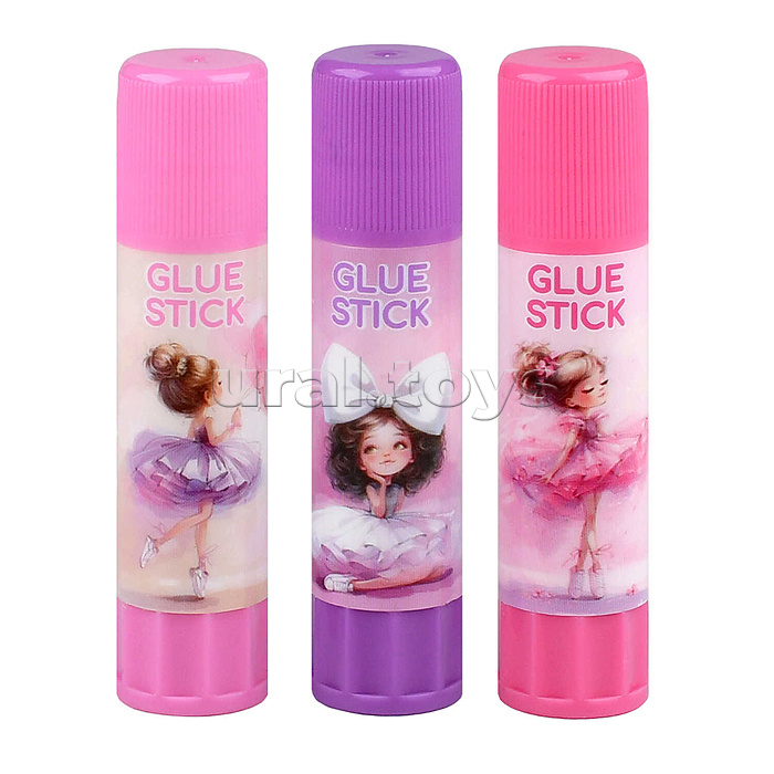 Клей-карандаш на PVP основе "Балерины" на 8 г