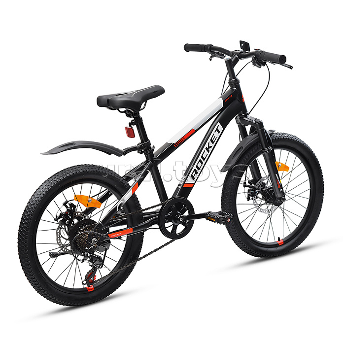 Велосипед 20" Rocket Crux 2.0 , цвет черный, размер 11"