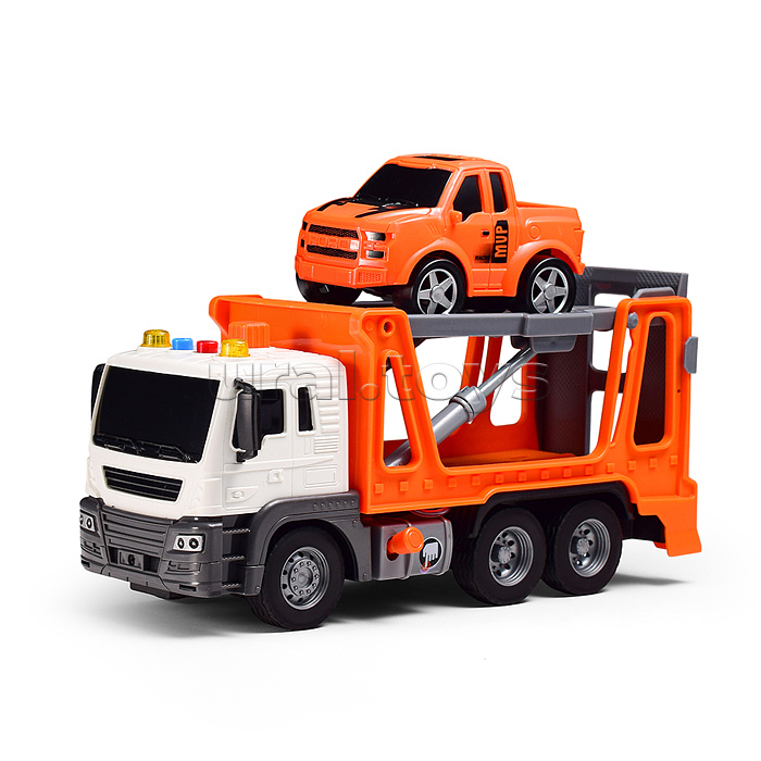 Машина "Автоцистерна" 1:16 (свет, звук) в коробке