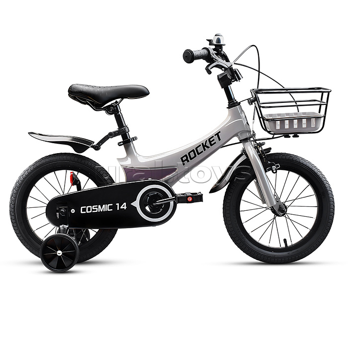 Велосипед 14" Rocket Cosmic, цвет серый