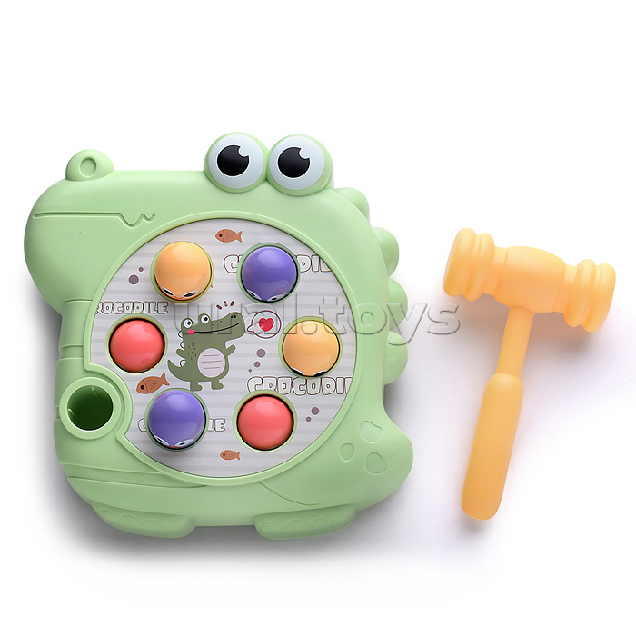 Игра развивающая "Стучалка-Крокодил" в пакете