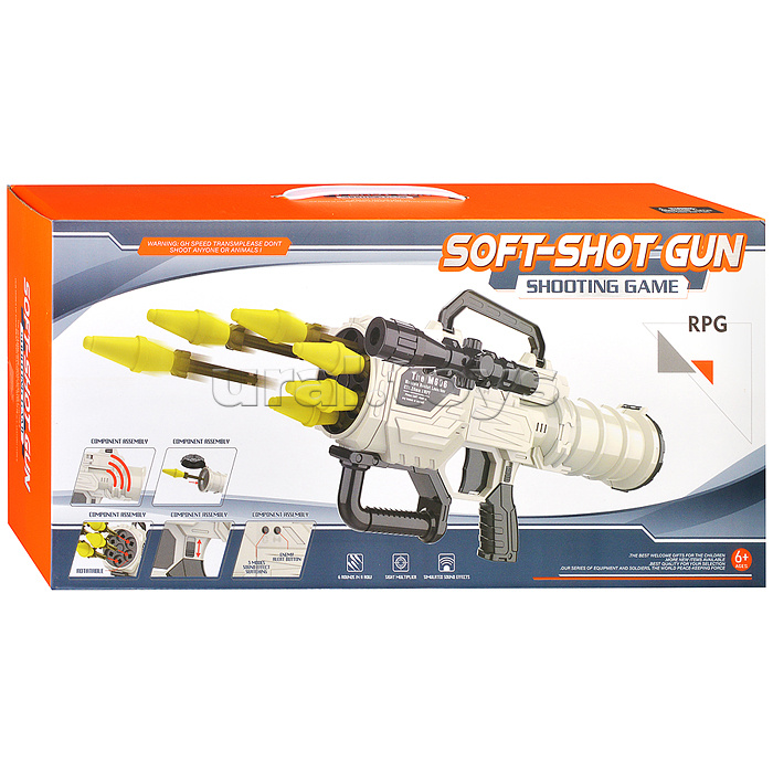 Автомат "Soft-shot gun-1" в коробке