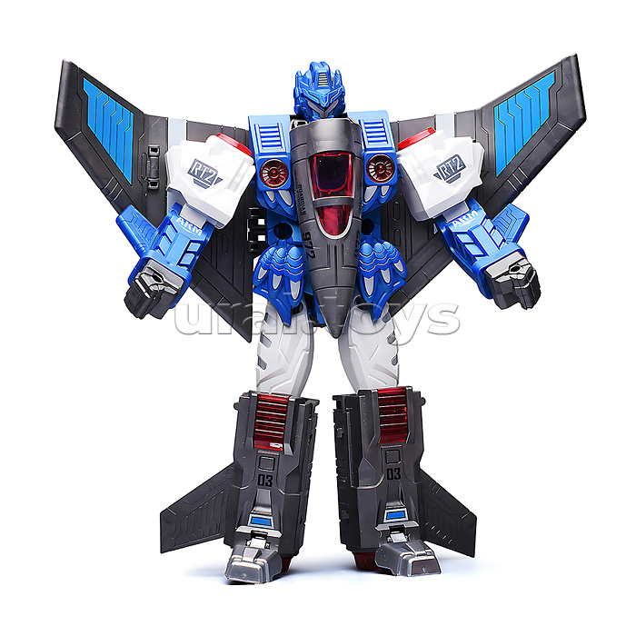 Робот трансформирующийся в истребитель, в коробке