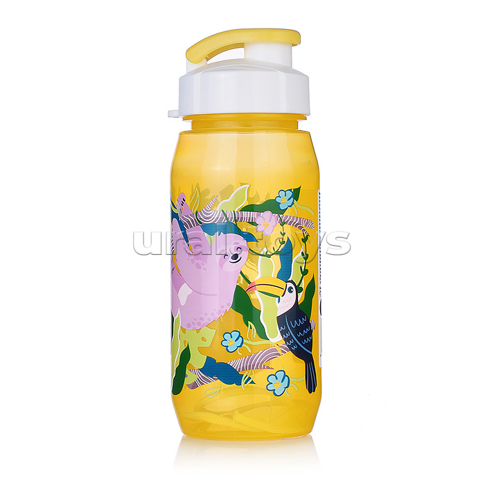 Бутылка для воды и других напитков 400 мл "Вокруг Света" в ассорти.