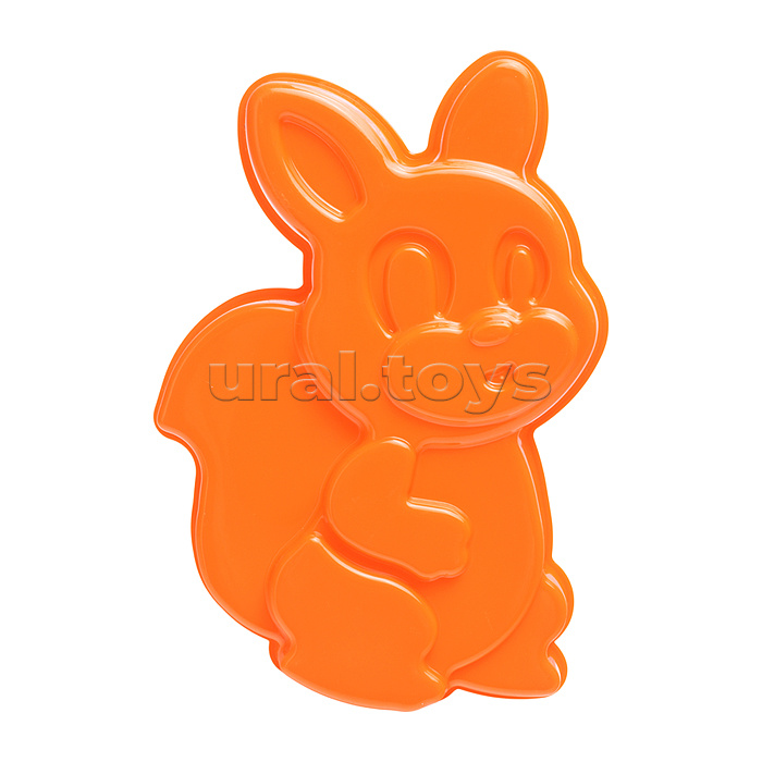 Набор №168 (в рюкзаке): ведро-цветок большое, ситечко-цветок большое, лопатка №5, грабельки №5, формочки (белочка + пёсик + котёнок + медведь), 3 формочки, лейка малая №4