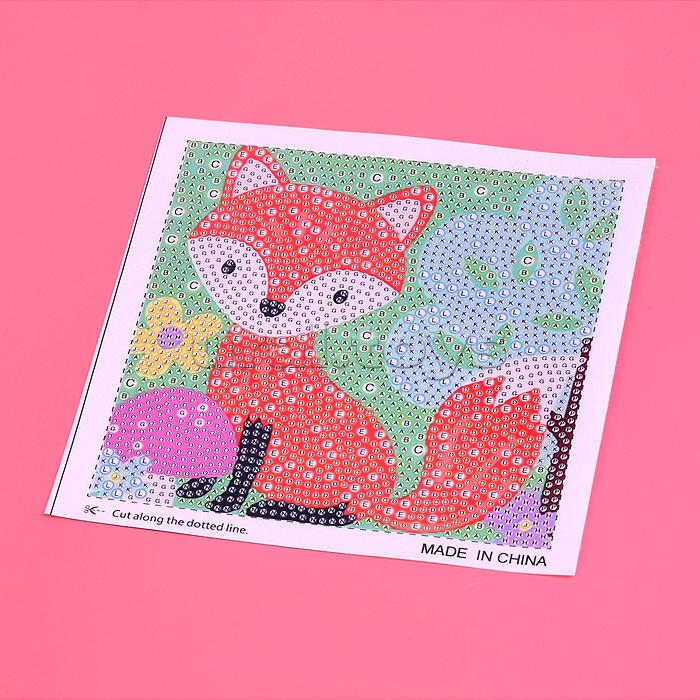 Мозаика алмазная "Лесная красавица" в коробке