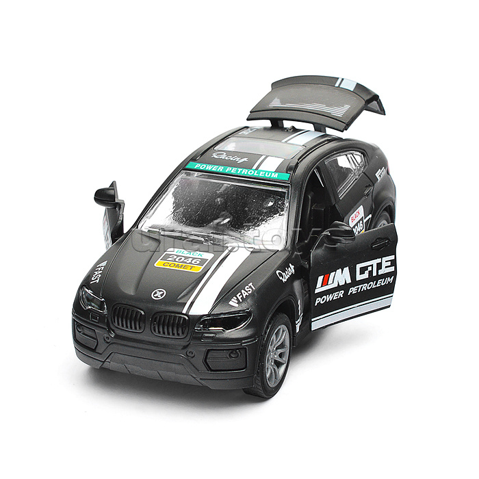 Машина пластиковая инерционная "Парк Техники" черный